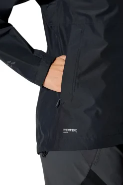 Rab Womens Downpour Jacket - Black