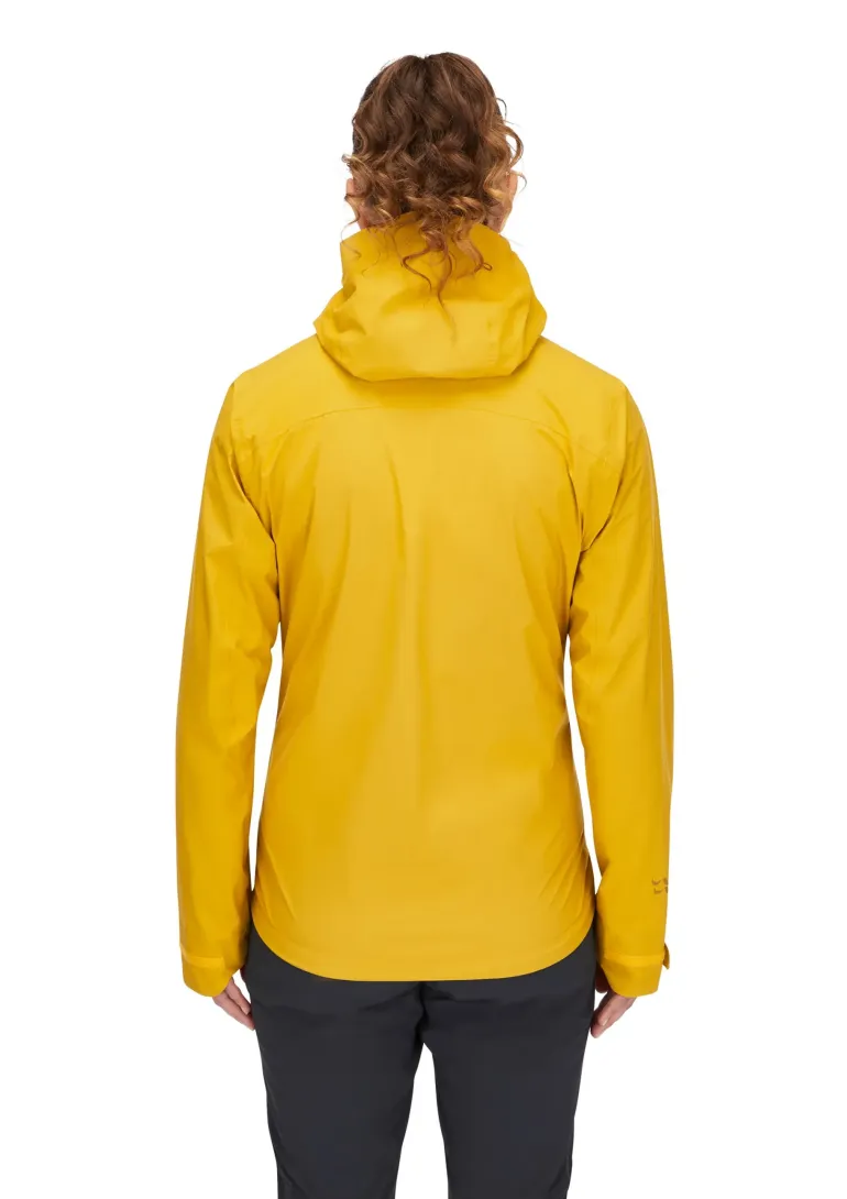 Rab Womens Downpour Light Jacket - Sahara
