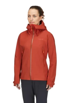 Rab Womens Firewall Light Jacket - Tuscan Red