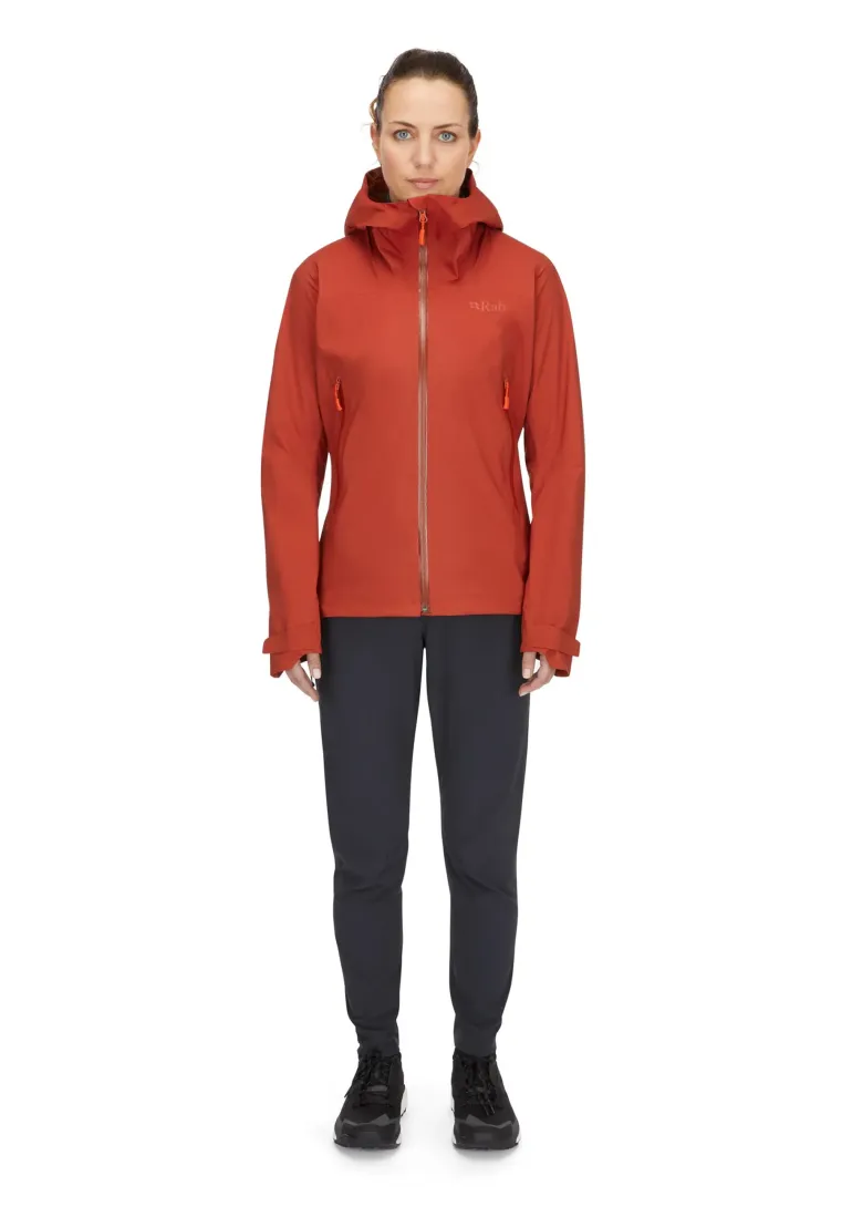 Rab Womens Firewall Light Jacket - Tuscan Red
