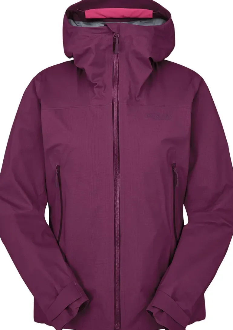 Rab Womens Firewall Light Jacket - Plum