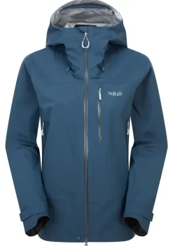 Rab Womens Firewall Mountain Jacket - Tempest Blue