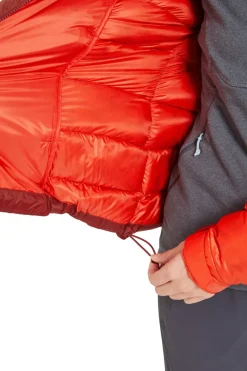 Rab Womens Glaceon Pro Jacket - Red Grapefruit-Tuscan Red