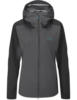 Rab Womens Kinetic Alpine 2.0 Jacket - Anthracite