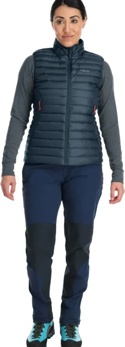 Rab Womens Microlight Vest - Orion Blue