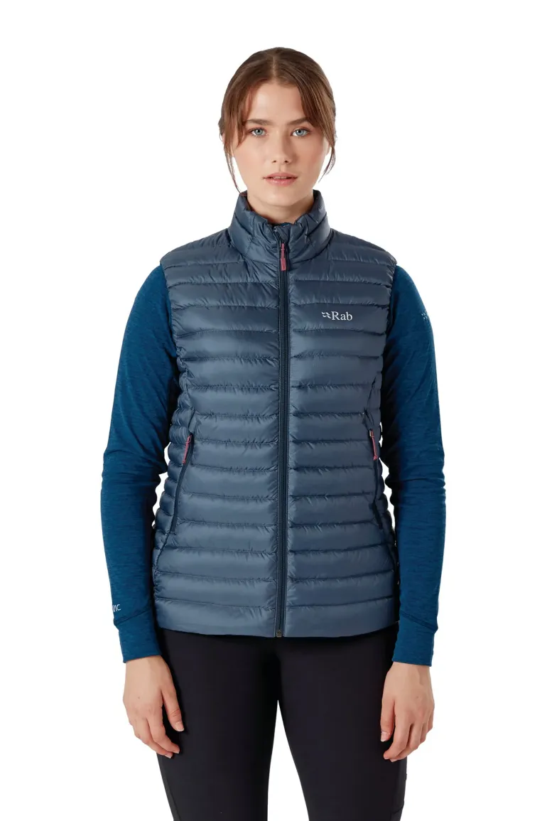 Rab Womens Microlight Vest - Steel