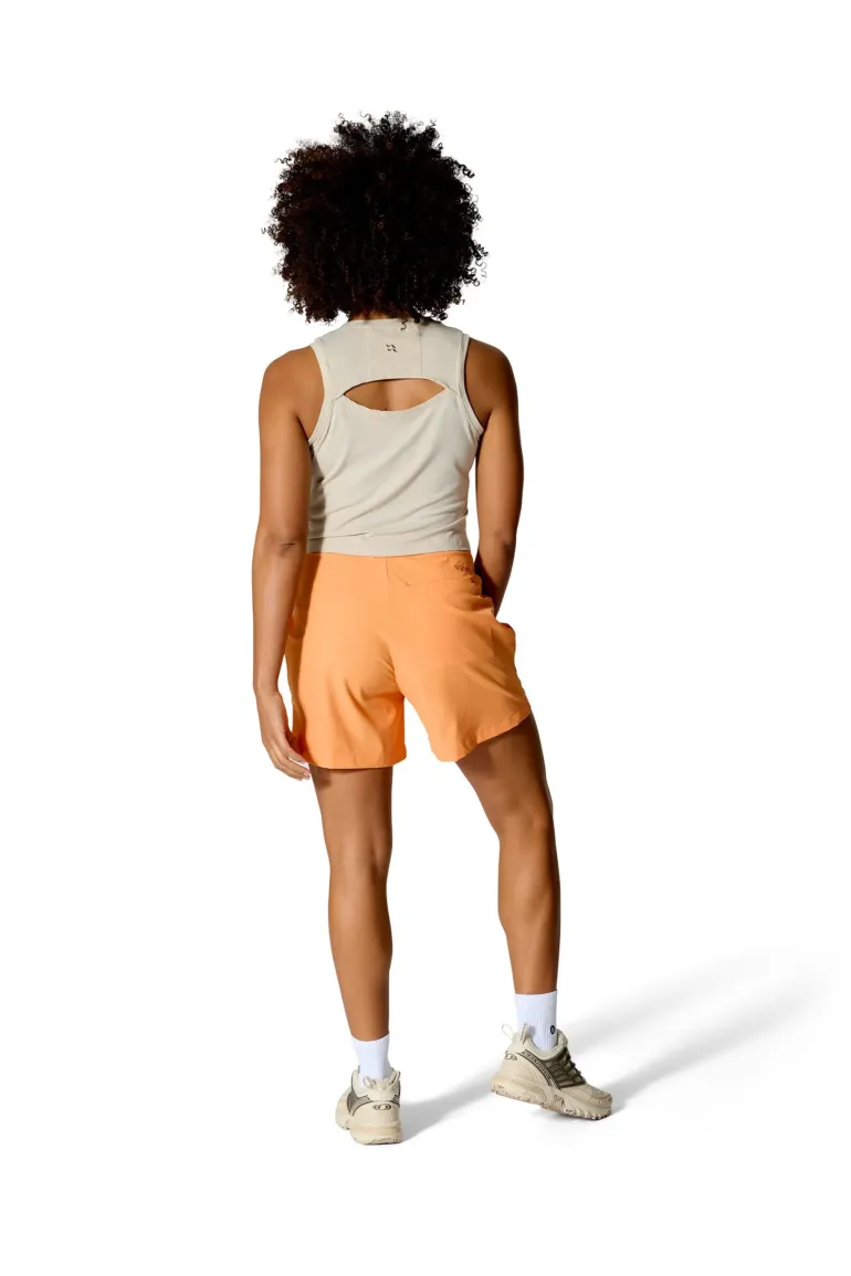 Rab Womens Rivelin Crop Tank - Pebble