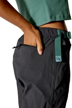 Rab Womens Rowtor Pants - Anthracite