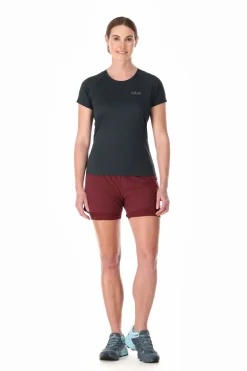 Rab Womens Sonic Short Sleeved Tee - Beluga