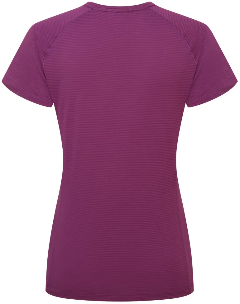 Rab Womens Sonic Short Sleeved Tee - Plum