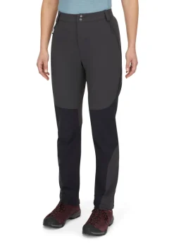 Rab Womens Torque Mountain Pants - Anthracite-Black