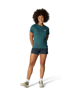 Rab Womens Tuku Vista Tee - Orion Blue