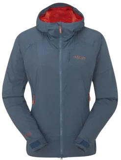 Rab Womens Vapour-Rise Summit Jacket - Orion Blue