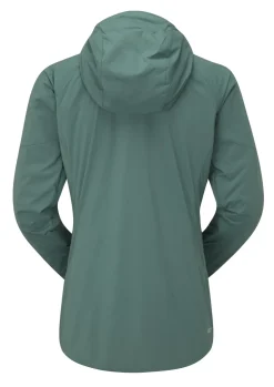 Rab Womens Vapour-Rise Summit Jacket - Green Slate