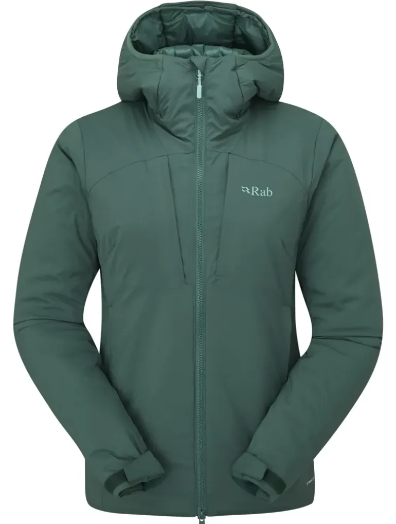 Rab Womens Xenair Alpine Jacket - Green Slate