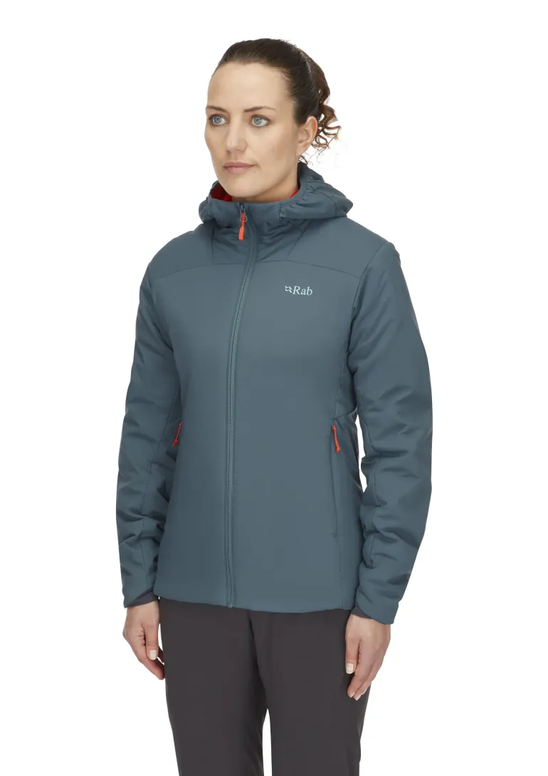 Rab Womens Xenair Alpine Light Jacket - Orion Blue