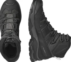Salomon Mens Quest 4 GTX Boots - Magnet-Black-Quarry