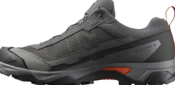 Salomon Mens X Ultra 5 GTX Shoe - Asphalt-Castlerock-Burnt Ochre