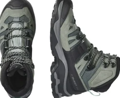 Salomon Womens Quest 4 GTX Boots - Slate-Trooper-Opal Blue