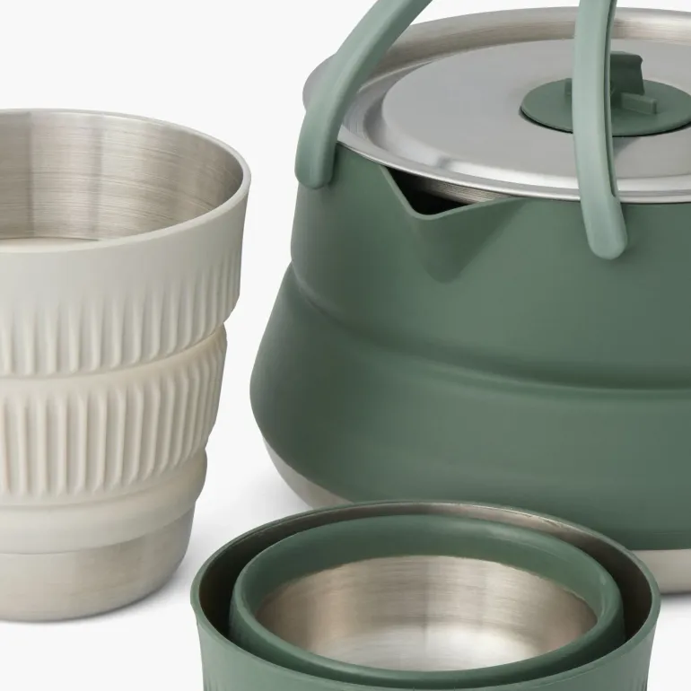 Sea To Summit Detour Stainless Steel Kettle Cook Set - 2P - 3 Piece