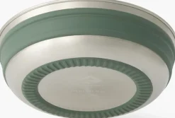 Sea To Summit Detour Stainless Steel Collapsible Bowl - M - Laurel Wreath