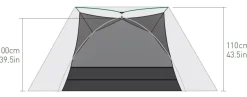 Sea To Summit Telos TR2 PLUS Tent Package - Green