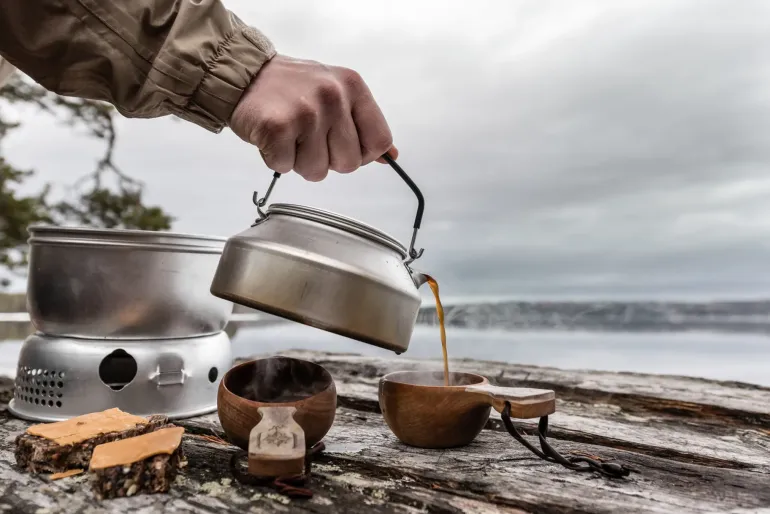 Trangia 25-8 UL/HA Stove - Hard Anodised Pans with Kettle
