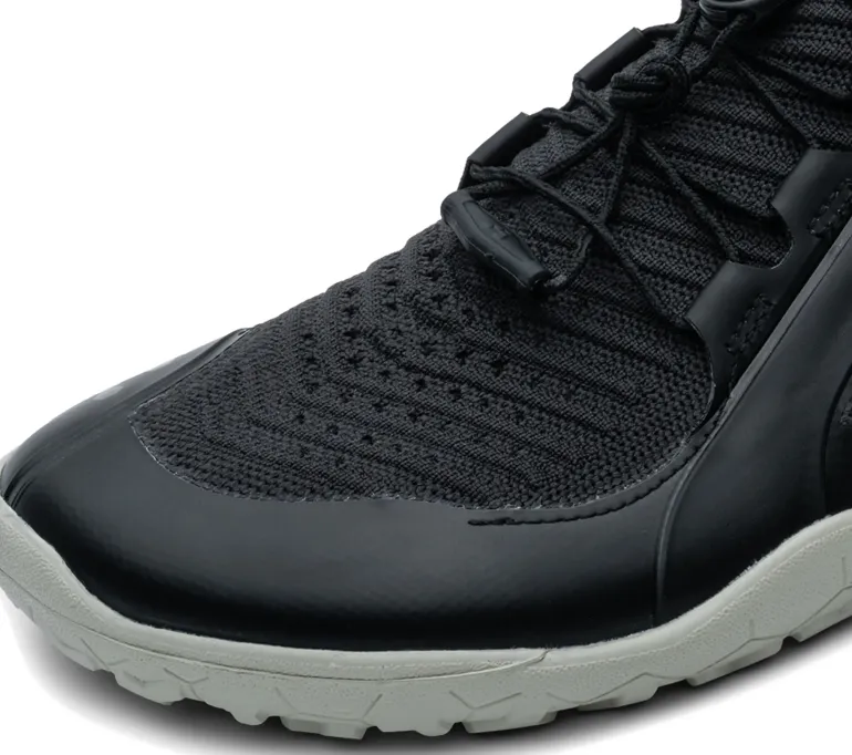 Vivobarefoot Mens Primus Trail Knit FG Shoes - Obsidian-Sandstone