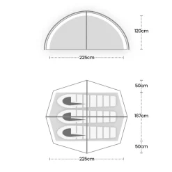 Wild Country Helm Compact 3 Tent
