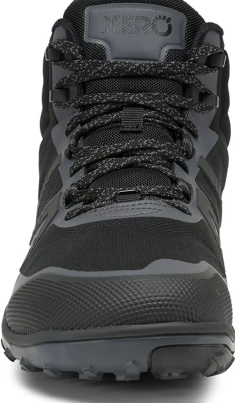 Xero Shoes Mens Scrambler Mid II WP Boot - Black-Asphalt