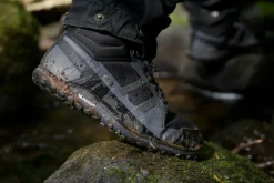 Xero Shoes Mens Scrambler Mid II WP Boot - Black-Asphalt