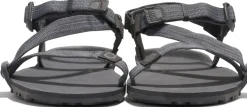 Xero Shoes Mens Z-Trail EV Sandals - Steel Gray-Asphalt