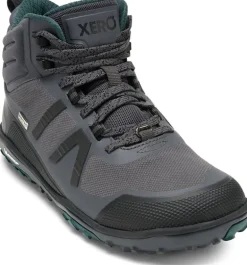 Xero Shoes Womens Scrambler Mid II WP Boot - Asphalt-Sea Moss