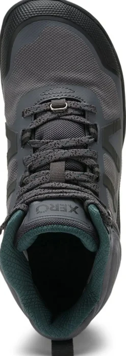 Xero Shoes Womens Scrambler Mid II WP Boot - Asphalt-Sea Moss